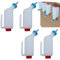 4 Stücke Lämmerflasche Milchflasche - 800 Ml Lamm-Stillflasche - Ziegenmilch Flasche Aufzuchtflasche Milchflasche Mit Sauger Und Griff | Für Schaf Lamm Kälber Ziegenmilchfutterautomat