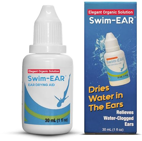 Swim-Ear Ear Drying Aid Drops, 29.57ml, Fast Acting Water Removal, for Swimming and Water Sports