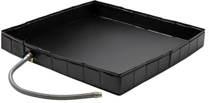 Receveur de douche pour extérieur - Base pliable avec trou inférieur de drainage - Piscine portable pour camping, sauna, bain d'animaux domestiques, jardin, plage, patio extérieur