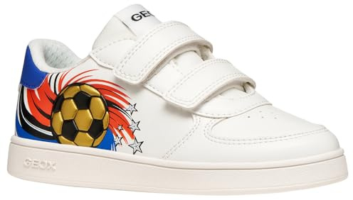 Geox JUNIOR Boy J ECLYPER Boy D Sneakers White/ROYAL 28_EU