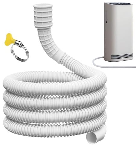 Heduler Duvum Pipe For Drainage, Dehumidifier Drainage Pipe | AC Drain Hose Connection | Dehumidifier Components Replacement