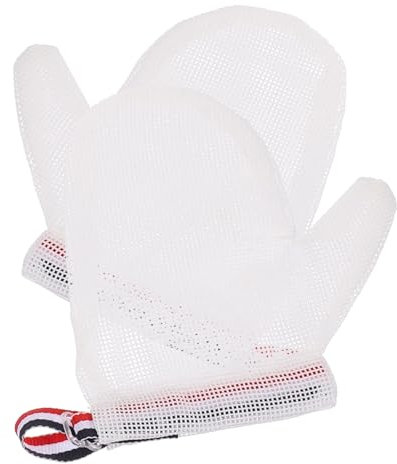 Abaodam 1 Pair Thumb Guard Gloves Breathable Finger Protective Gloves for Boy Girl Stop Finger Biting Comfortable Quick Drying Design for Safety Random Color