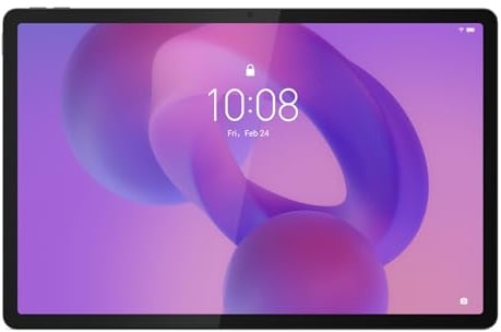 Tablette Tactile Lenovo Idea Tab Pro Matte Edition 12,7 Wifi 128 Go Gris + Stylet Tab Pen Plus