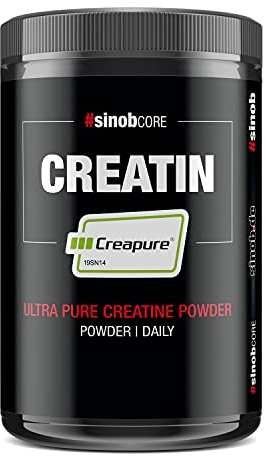 Creatin Creapure® Hochwertiges Kreatin Monohydrat Pulver 1 x 500 g - Patentierte Formel für Optimale Löslichkeit und Leistungsoptimierung - 100% Made in Germany, Vegan und Geschmacksneutral