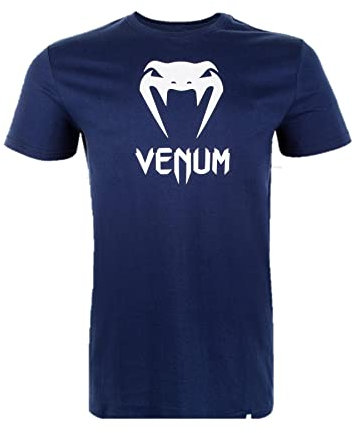 Venum Herren Classic T-Shirt, Marineblau, XL EU