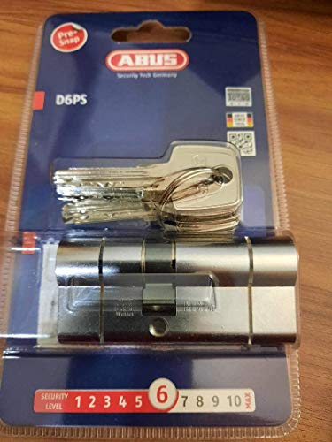 Abus D6PS Türzylinder - Profilzylinder mit Code Card + 5 Schlüssel (30 x 35)