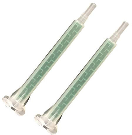 F6-16 Mixing Nozzle, 50pcs 83mm Length Square Interface Mixer Nozzle Tool Set for 50ml and 37ml Duo Pack Epoxies