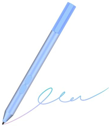 Stylus Pen for HP Omnibook/Envy/Spectre/Pavilion x360, 1024 Pressure | MPP 1.51 Stylus Pen with Palm Rejection, 2500H Battery Digital Pen with Eraser for Drawing/Note-Taking, AAAA Battery Included