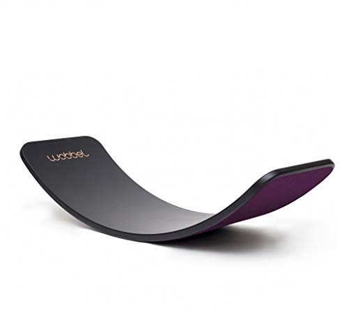 Wobbel Original Limited Edition Black Wash Felt Aubergine (71)
