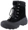 Knixmax Stivali da Neve Stivali Invernali Foderati in Pelliccia Suole Impermeabili Scarpe Calde Stringati Uomo Nero 42EU