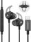 ADPROTECH USB C Headphones, Type C Earbuds Magnetic Wired Earphones with Microphone and Volume Control Compatible with Google Pixel Xiaomi Samsung Oneplus Sony MacBook Black