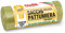 Gallo, 15 sachets en plastique Recyclé, 100% Recycle, 53 x 68 cm, 30 litres, jaune transparent