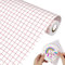 Plotter Transferfolie Übertragungsfolie Plotter Durchsichtig Übertragungsfolie für Vinylfolien 30.5*500Cm Plotterfolie Selbstklebend Trägerfolie Plotter für Schilder Fenster Aufkleber Abziehbilder