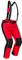 BERKNER Jethose, Jetskihose, Jet-Skihose Model Snow-Winner in rot - schwarz, Gr. 3XL