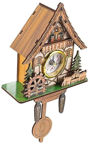 Garneck Kuckuck Im Heimischen Wohnzimmer Schlafzimmer Wanduhr Schlafzimmer Uhr Kuckucksuhr Holzpendel Handgefertigte Uhr Dekorative Hängeuhr Büro Die Uhrzeit Nennen Plastik Produkt