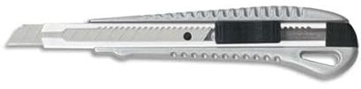 WONDAY Cutter tout métal pour lame de 9 mm, prise en main ergonomique, bouton pressoir autobloquant