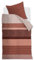 Beddinghouse Renforcé-Bettwäsche-Garnitur Jacco Farbe Terrakotta Größe 135 x 200 cm + 1x 80 x 80 cm