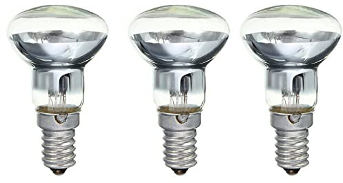 Yangyou Lava Lampe E14 R39 30W Strahler Schraube in Glühbirne Klarer Spot Glühbirnen Lava Glühlampe 3 Stück