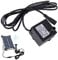 Solar Fountain Pump, DC 6-12V 5W Replacement Solar Bird Bath Fountain Pump with 1.46m Cable, Mini Submersible Water Pump, Small Pond Pump for Aquarium Fish Tank