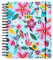 Kate Spade New York Tagesplaner 2024-2025, Mega Planer August 2024 - Dezember 2025, Hardcover Spiralplaner, Wochenplaner mit Monatskalender, Stickern, Taschen (Safari Floral)