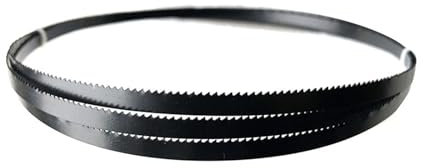 3 pièces 1400 1425 1575 1790 2240 scie à ruban accessoires de Machine lame de scie à ruban coupe incurvée métal souple noir lame de scie à ruban(1425x6x14T)