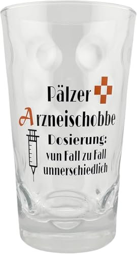 Pälzer Arzneischobbe Dubbeglas 0,5 L - Pfälzer Schorleglas