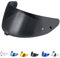 JQF Gear Visiera Casco Moto per i70 i10 HJ-31,Sostituzione della Visiera della Lente del Casco del Parabrezza del Motociclo per Il Casco Integrale(Nero)