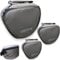 3 Lidsters Deluxe Padded Green Reel Cases Bag for Carp Coarse Pike Fishing Reels Tackle