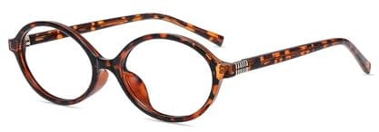 Firmoo Oval Blue Light Blocking Glasses Reduce Eye Strain Computer Gaming Eyeglasses Bluelight Glasses for Woman/Men Tortoise