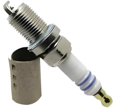 ATATKTHtys 4 STÜCKE 0242230500 FR8DPP33 + 7422 + 45 Platin Zündkerzen Kompatibel for Benz Chrysler Kia Toyota 0041591903 0031599403 0041595003