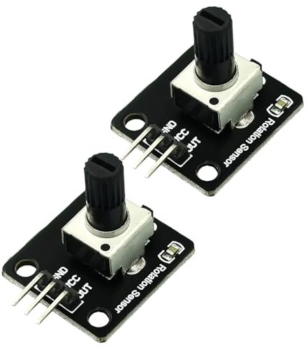 MLWSKERTY Vielseitige Drehgeber, Potentiometer des Moduls mit analoger Taste zur Einstellung von glatten Signalen