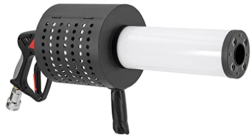 CO2-Handnebelmaschine, 20W | 76x39x30cm LED Hand Jet Gun Shooter Kanone, Konfetti Maschine Schussweite 6-8M für Party Hochzeit Bühne Konzerte Theater