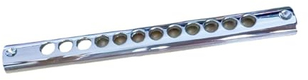 predolo Mundstück für chromatische Mundharmonika, Musikinstrumententeile, robustes Zubehör, Ersatzteile, 12 Löcher Kurz