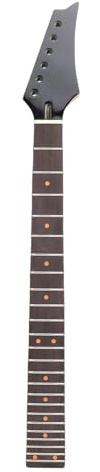 Fabater E-Gitarrenhals, 24 Bünde, Ahorn-Gitarrenhals, Palisander-Griffbrett für Gitarren, 25–1/2 Zoll Saitenlänge