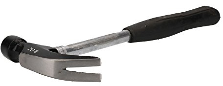 11 275mm 8oz Claw Hammer Nail Screw Remover Removal Tool Tubular Handle
