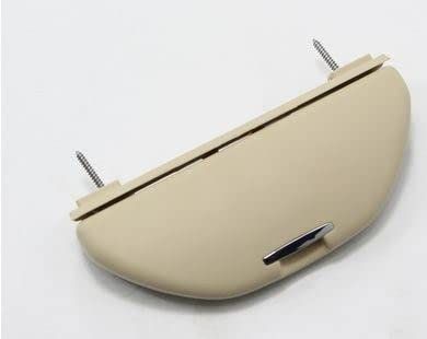 FEILIDAPARTS Brillenbox, Sonnenbrillenetui, Aufbewahrungsbox für Sonnenbrillen, geeignet für Volkswagen Polo 9N 9N3 Touran Golf/Jetta/Bora Mk4 / GTi R32 (Gelb)