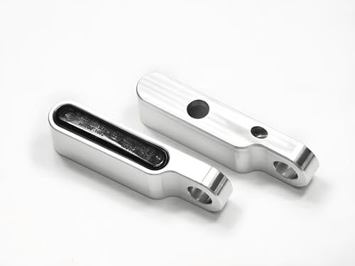 LED-Einbaublinker mit Positionslicht für Lenkerarmaturen in silber Typ1