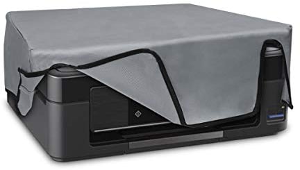 kwmobile Housse Compatible avec Epson Expression XP 255-455 - Housse de Protection pour imprimante - Gris Clair