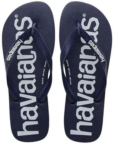 Havaianas - Top Logomania, Comfortable, Durable, and Lightweight Flip-Flops, with Large Logo on the Sole, Adults Unisex