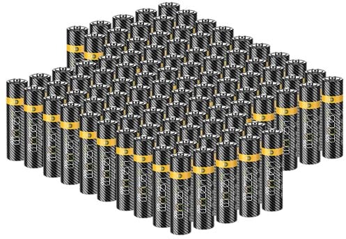 Venom Power Recharge Wiederaufladbare AAA-Batterien, 500 mAh, 100 Stück