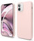 elago Silicone Liquido Custodia Cover Compatibile con iPhone 12 Mini Case (5.4”), Silicone Liquido Premium, Protezione Full Body : Case Antiurto 3 Strati (Lovely Rosa)