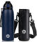 Fjbottle Trinkflasche Edelstahl 1L, 800ml, 600ml, 400ml Kinder BPA-Frei Auslaufsichere Wasserflasche Thermosflasche Sport, Kohlensäure geeignet Thermoskanne für Uni, Schule, Fitness, Outdoor, Fahrrad