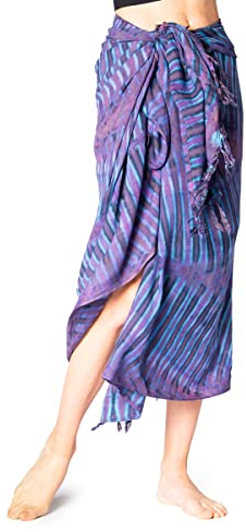 PANASIAM tiedye Sarong Purple tones (Tydy06)