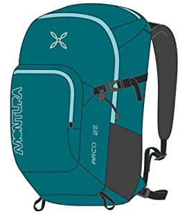 MONTURA - Zaino per trekking e alpinismo Arco 22 Backpack - Baltic
