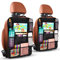 Diboniur Rückenlehnenschutz Auto Kinder - 2 Stück Auto Organizer Kinder, Autositz-Organizer für iPad Tablets unter 10,5 Zoll