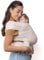 Boba Baby Tragetuch Neugeborene - Elastisches Tragetuch Baby Neugeboren - Baby Sling Tragetuch - Weiche Baby Tragehilfe - Baby Tragesystem - Babytragetuch ab Geburt 3-15 kg (Serenity Organic Stone)