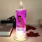 Ozinna Individuelle flammenlose elektronische Kerzenlampe, personalisierte künstliche Kerze, beleuchtete Bilderrahmen mit Foto und Text, Jahrestag, Hochzeit, Weihnachtsgeschenke