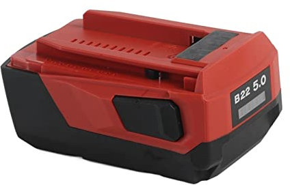 Lithium-ION Haute Puissance de Remplacement 22 V 5,0 Ah. Compatible for Hilti. Outils sans Fil 21,6 V 22 V. Compatible for Hilti. Outils électriques B22 22V