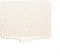 Tapete de drenaje de silicona de 40 x 33 cm, tapete de secado de drenaje de silicona, tapete escurridor de fregadero para encimera de cocina (beige)