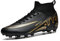 Mens Football Shoes High Top Spikes Youth Outdoor Training Football Shoes Professional Athletic Sports Shoes Turf Trainers